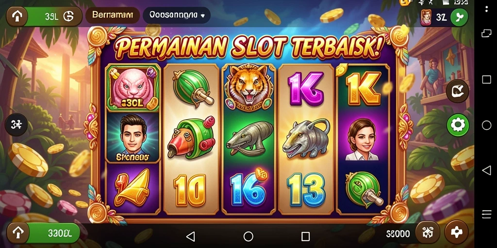 Tampilan gameplay yang menarik dari 33L dengan berbagai slot.