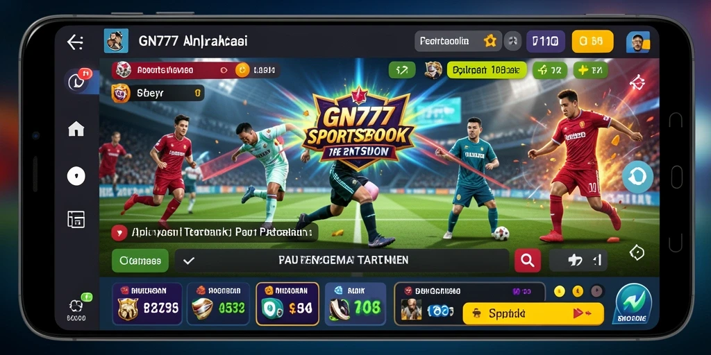 Screenshot gameplay GN777 menunjukkan antarmuka taruhan yang menakjubkan.