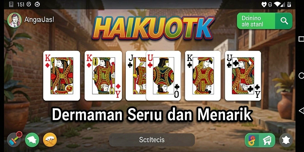 Tampilan gameplay HAIKUOTK yang menarik dan seru.