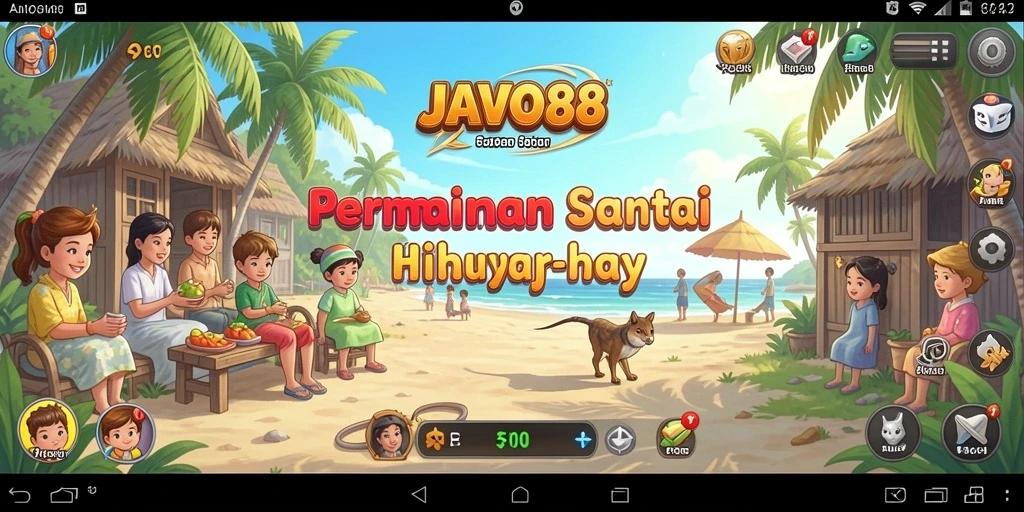 Tampilan gameplay menarik dari JAVO88 yang menyenangkan.