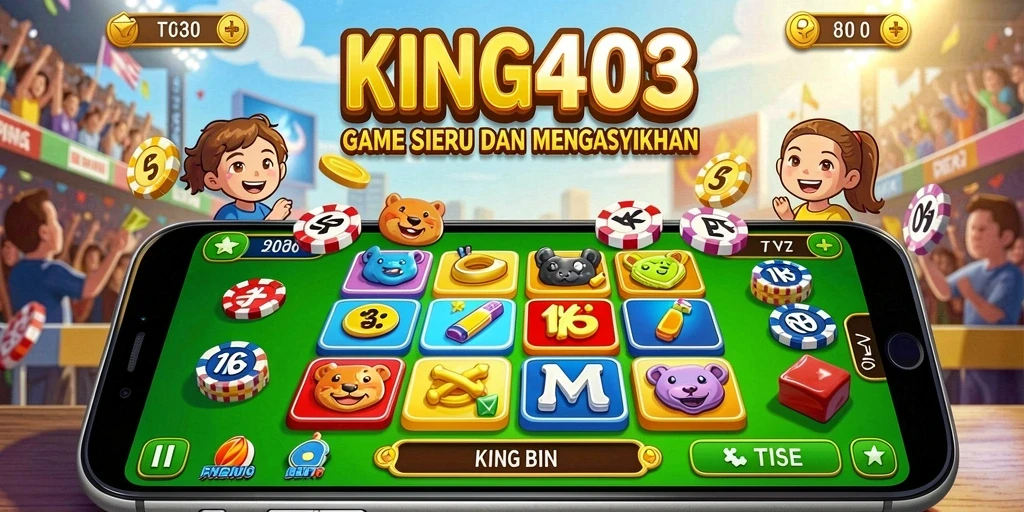 Gameplay Bingo yang seru dan interaktif pada KING403.