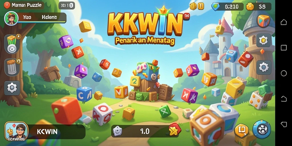 Tampilan gameplay KKWIN yang menantang dan menarik.
