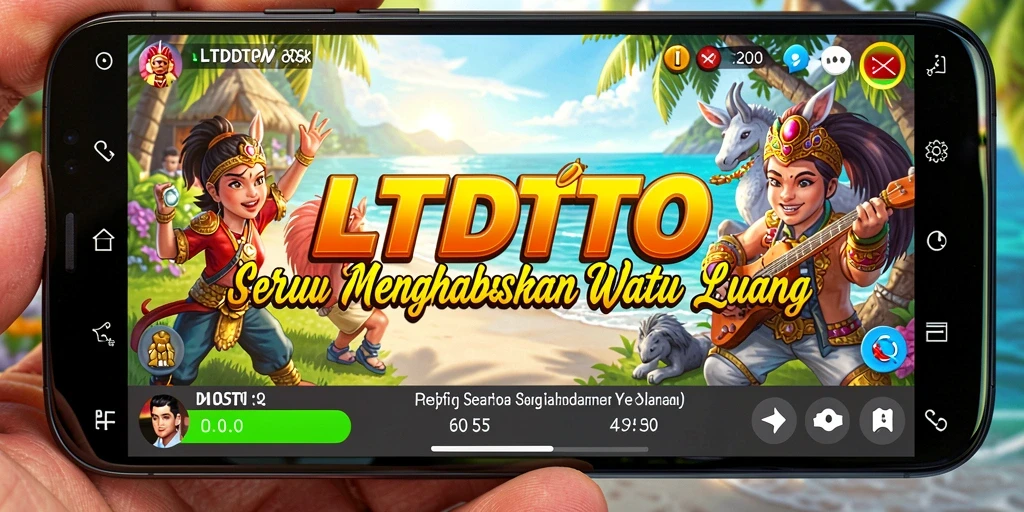 Tampilan gameplay seru LTDTOTO dengan karakter dan level menarik.