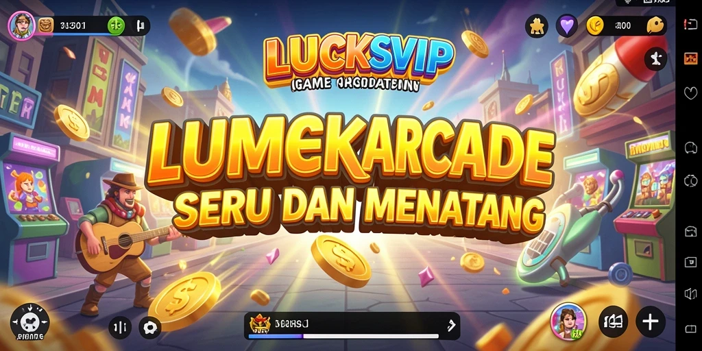 Gameplay seru di LUCKSVIP dengan tantangan arcade yang mendebarkan.