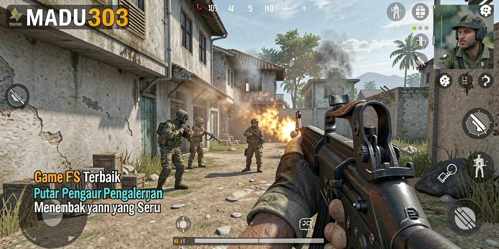 Tampilan gameplay yang intens dan seru di MADU303.
