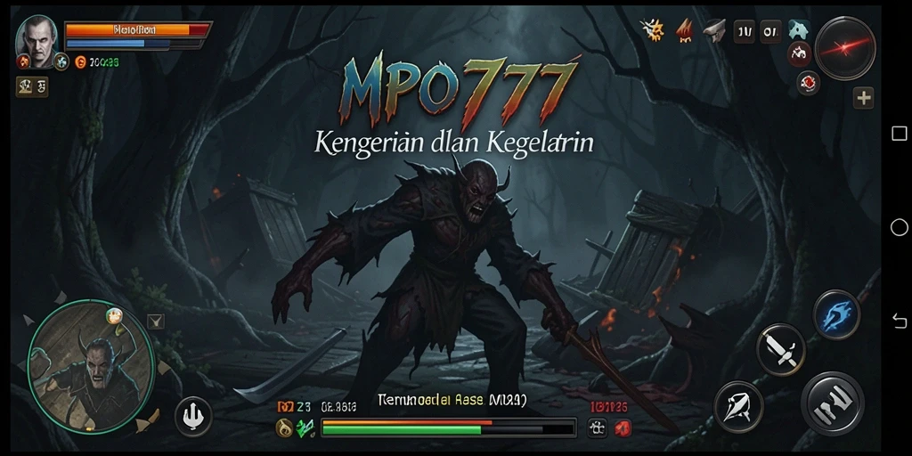 Gameplay MPO777 dengan suasana kegelapan dan ketegangan yang mencekam.