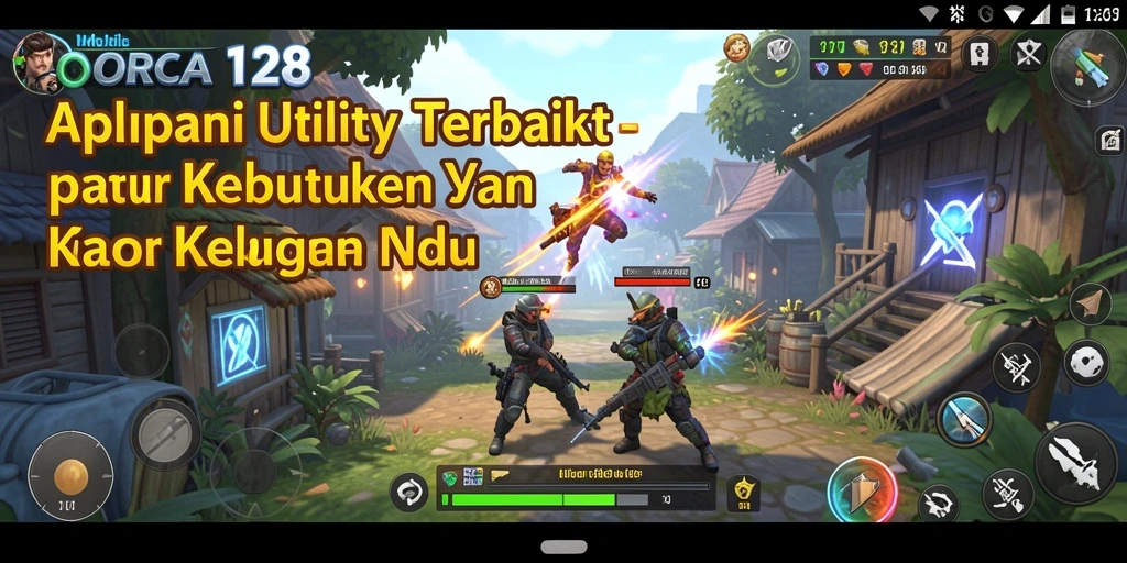 Tampilan aplikasi ORCA128 yang modern dan user-friendly.