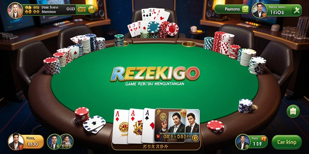 Tampilan gameplay menarik dari REZEKIGO yang memukau.