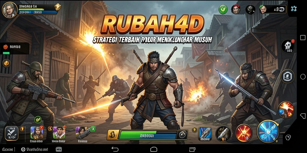 Tampilan gameplay menarik dari RUBAH4D yang menunjukkan strategi yang dinamis.
