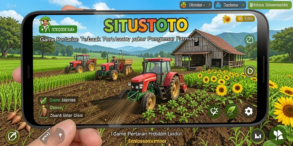 Screenshot gameplay <strong>SITUSTOTO</strong> menunjukkan pengalaman bertani yang seru dan menyenangkan.