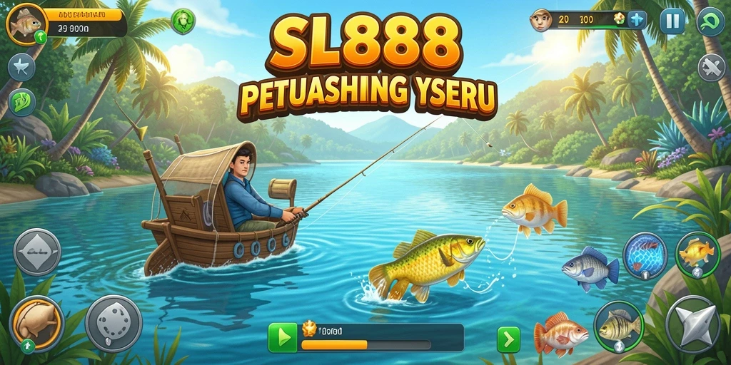 Tangkapan ikan besar dalam gameplay SL888 yang seru dan menantang.