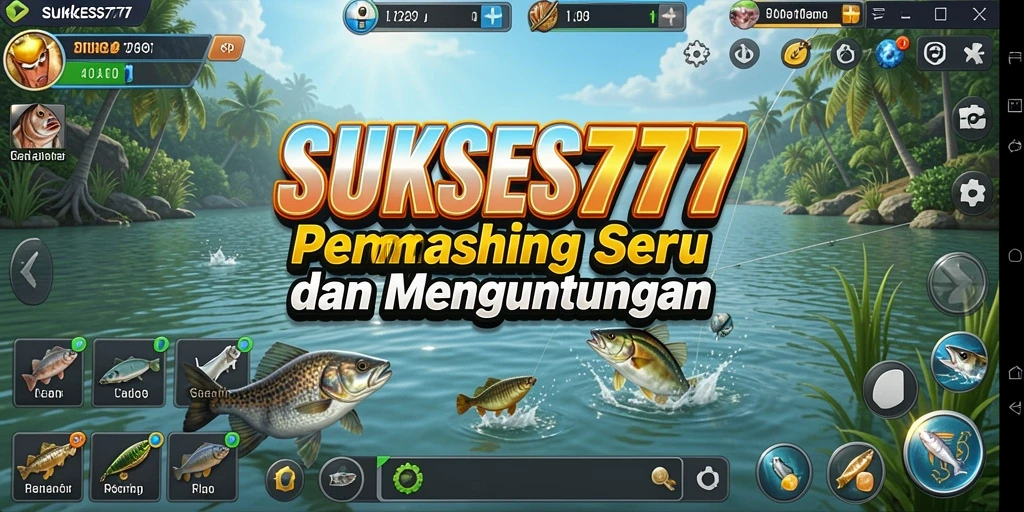Tangkapan ikan yang mengasyikkan dalam gameplay SUKSES777.