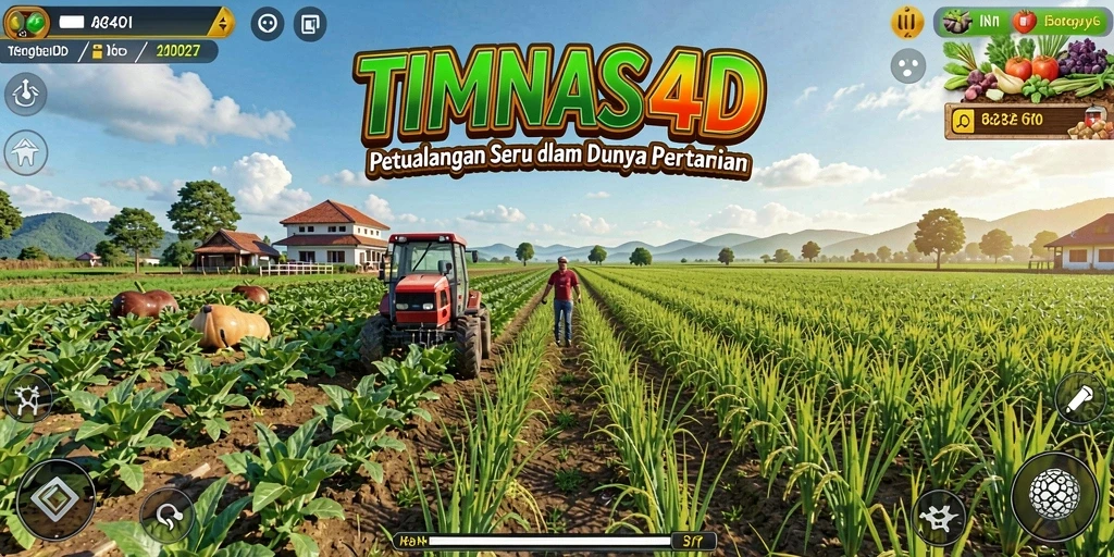 Tangkapan layar utama TIMNAS4D menampilkan aktivitas berkebun yang menarik.