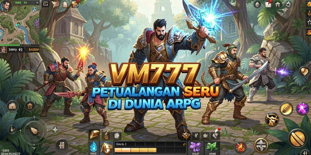 Tampilan gameplay seru dalam dunia ARPG yang memikat.