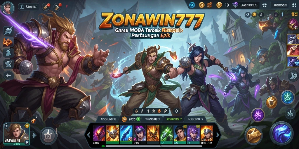 Screenshot dari gameplay ZONAWIN777 yang seru dan kompetitif.